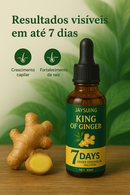Ginger Raiz – Essência Natural para Crescimento Capilar com Gengibre | 30ml Vegano