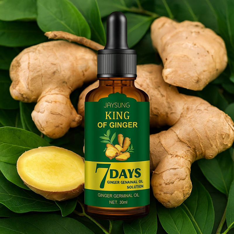 Ginger Raiz – Essência Natural para Crescimento Capilar com Gengibre | 30ml Vegano