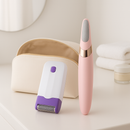 Kit LadyCare 2 em 1 – Depilador Recarregável Sem Fio + Lixador de Pé Elétrico